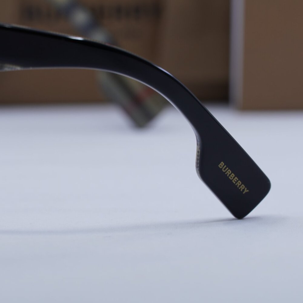 Burberry BE4364 39428G Square Sunglasses - Black / Grey - Picture 6 of 11
